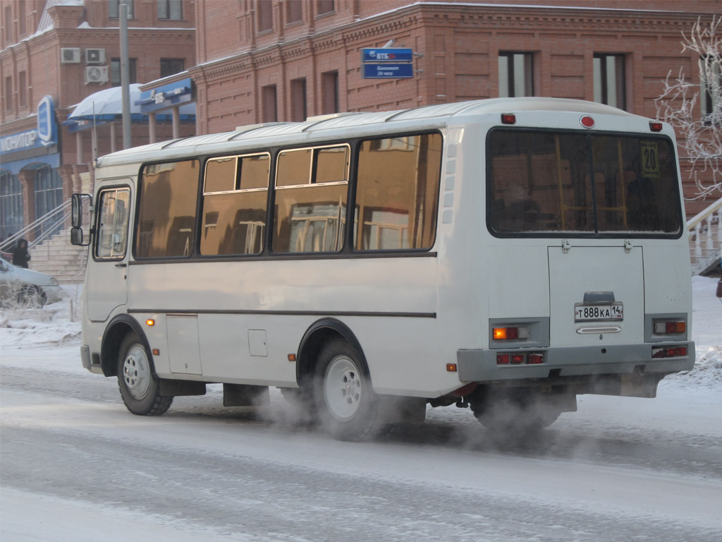 Саха (Якутия), ПАЗ-32054 № Т 888 КА 14