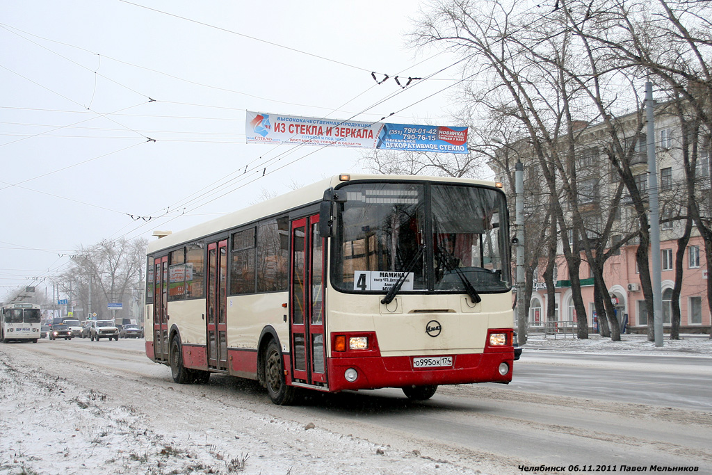 Челябинская область, ЛиАЗ-5256.53 № 5823