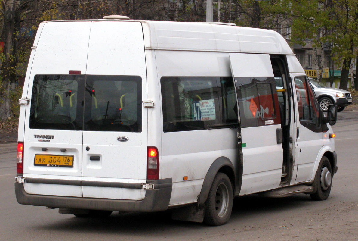 Ярославская область, ПАЗ-3030 (Ford Transit) № АК 304 76