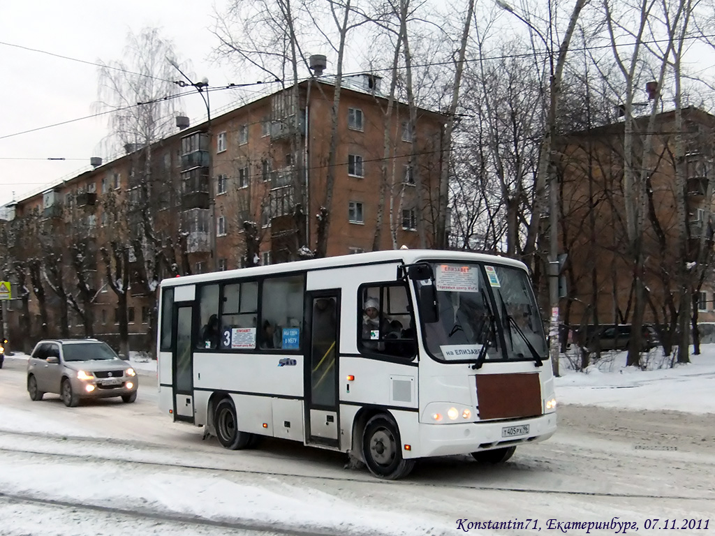 Sverdlovsk region, PAZ-320402-05 # Т 405 РХ 96