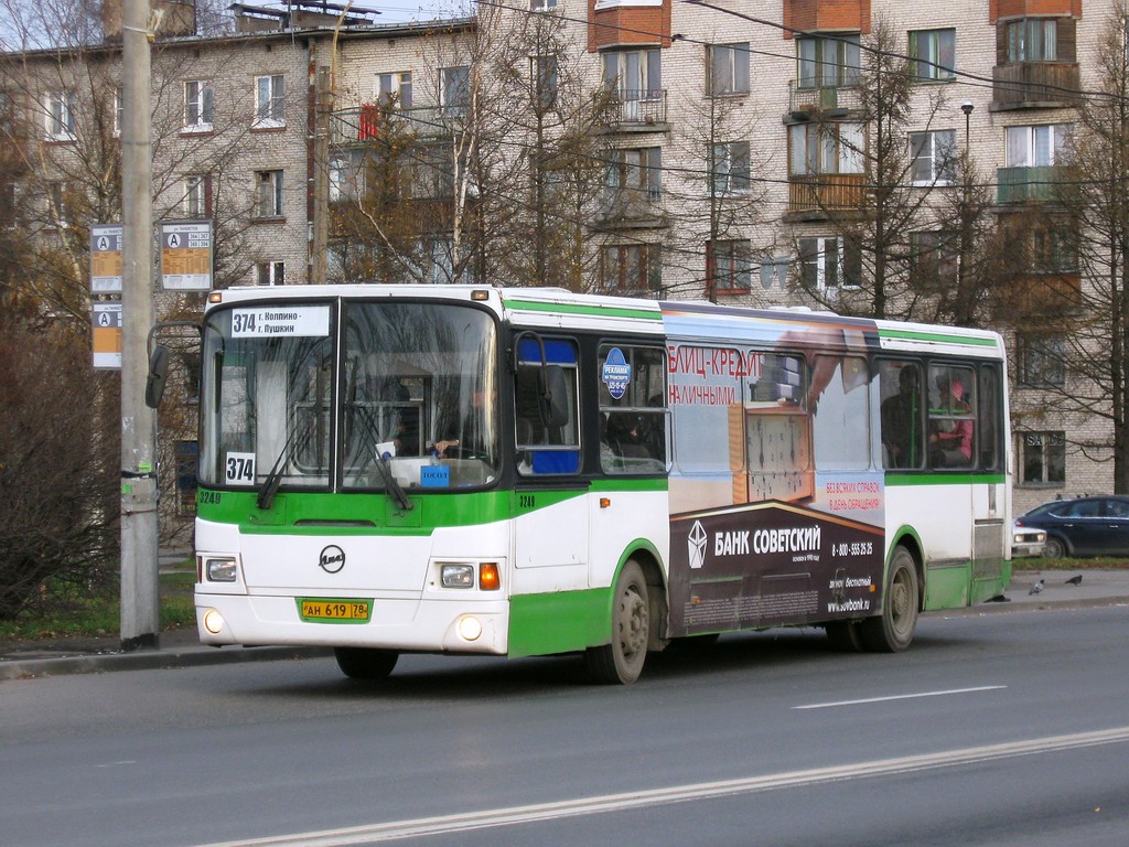 Санкт-Петербург, ЛиАЗ-5256.25 № 3249