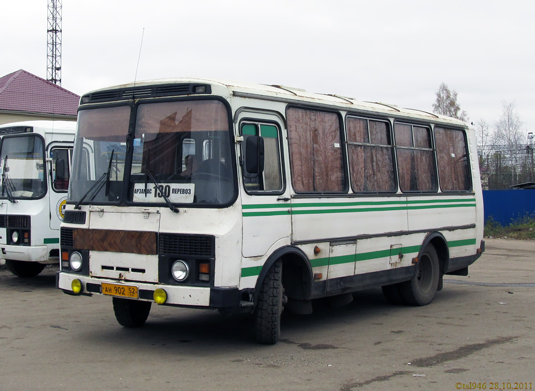 Нижегородская область, ПАЗ-3205 (00) № АН 902 52