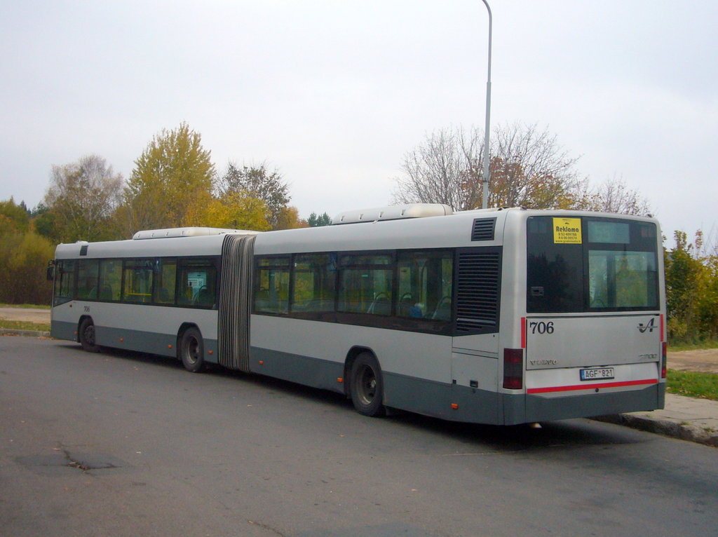 Литва, Volvo 7700A № 706
