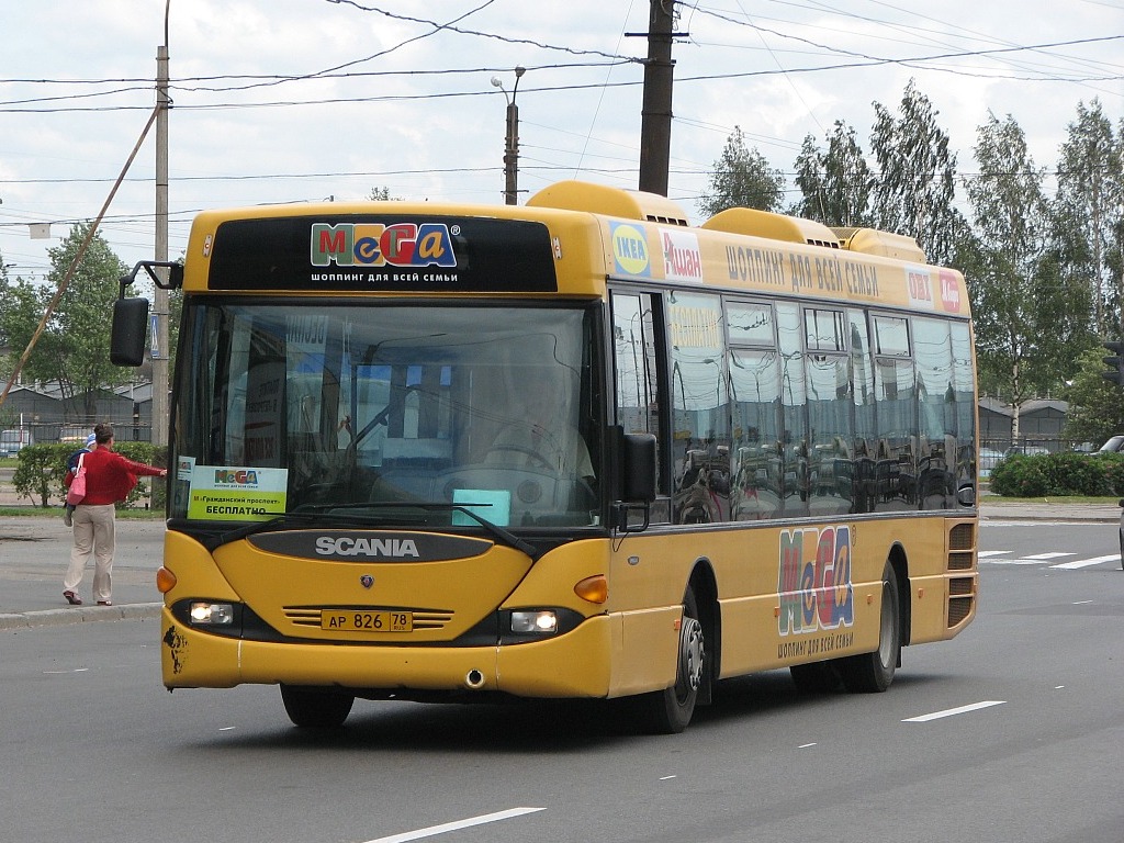 Санкт-Петербург, Scania OmniLink I (Скания-Питер) № АР 826 78