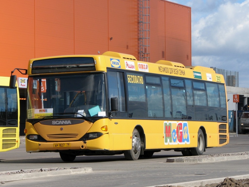 Санкт-Петербург, Scania OmniLink I (Скания-Питер) № АР 827 78