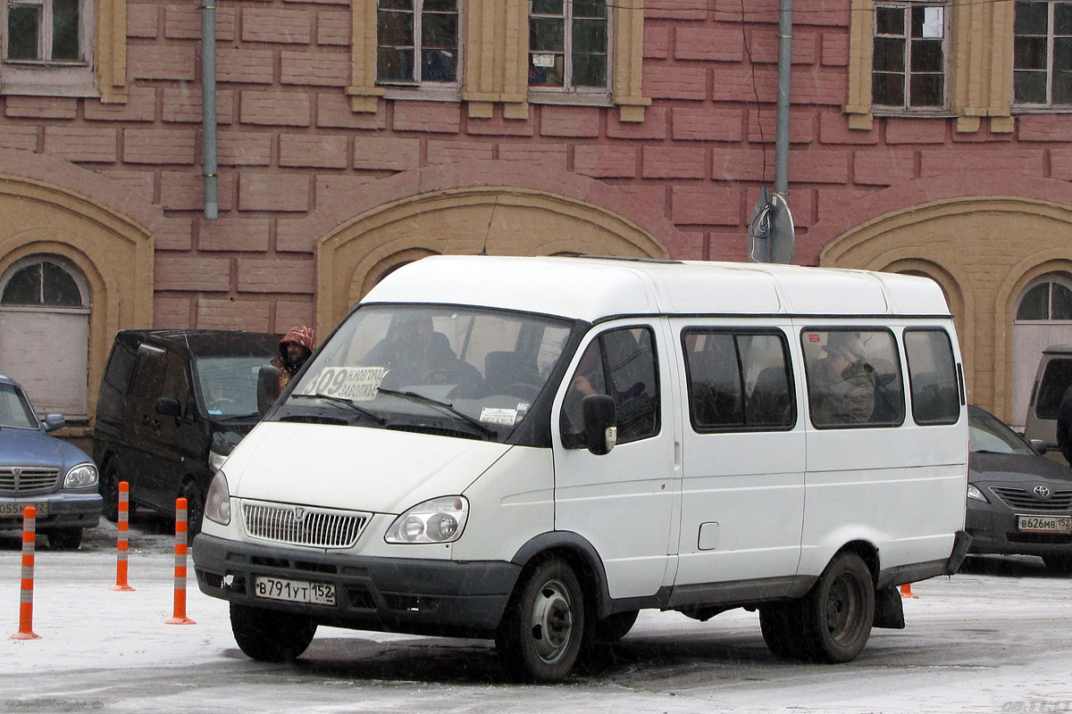 Нижегородская область, ГАЗ-322132 (XTH, X96) № В 791 УТ 152