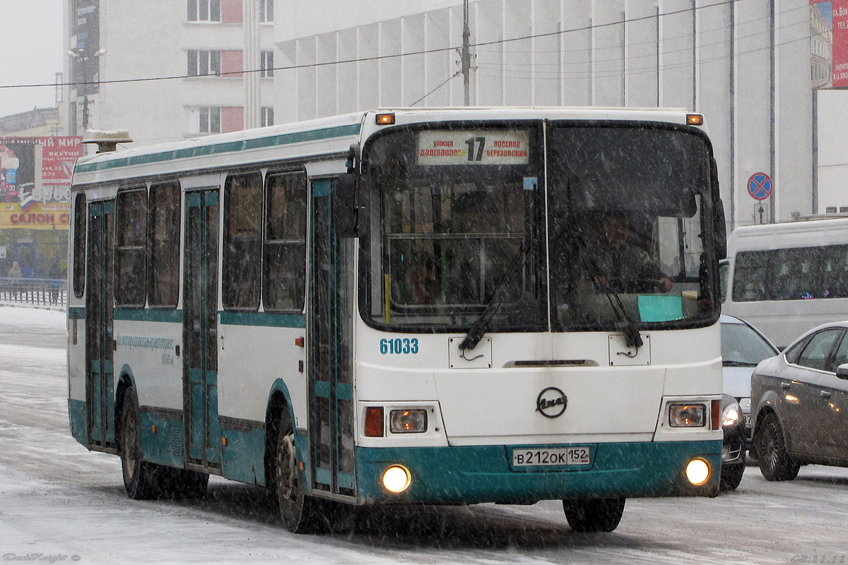 Нижегородская область, ЛиАЗ-5256.26 № 61033