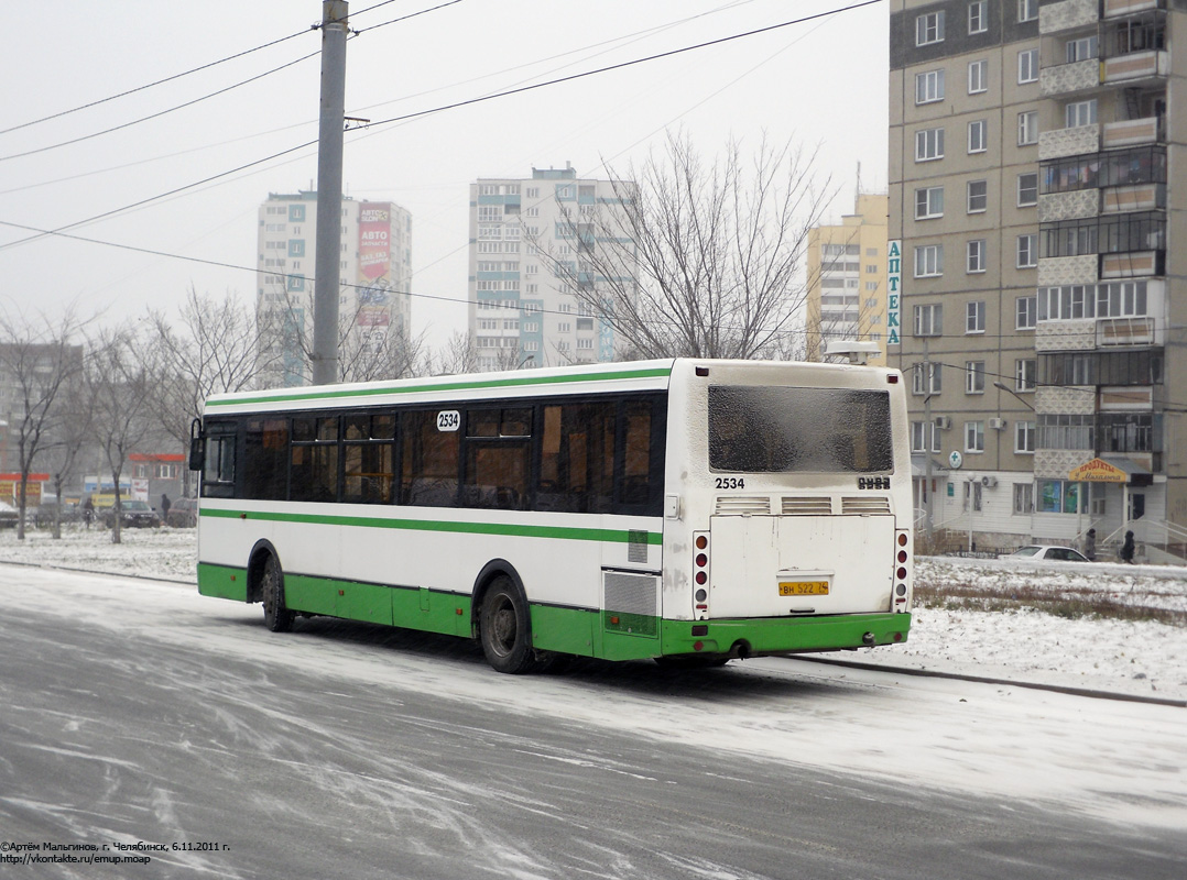 Челябинская область, ЛиАЗ-5256.53 № 2534