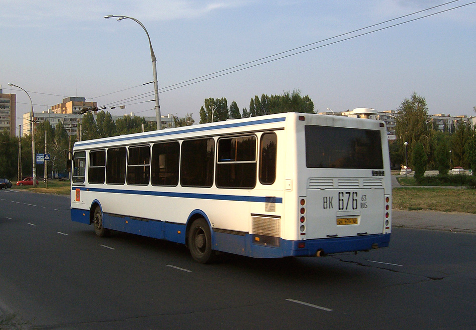 Samara region, LiAZ-5256.26 Nr. ВК 676 63