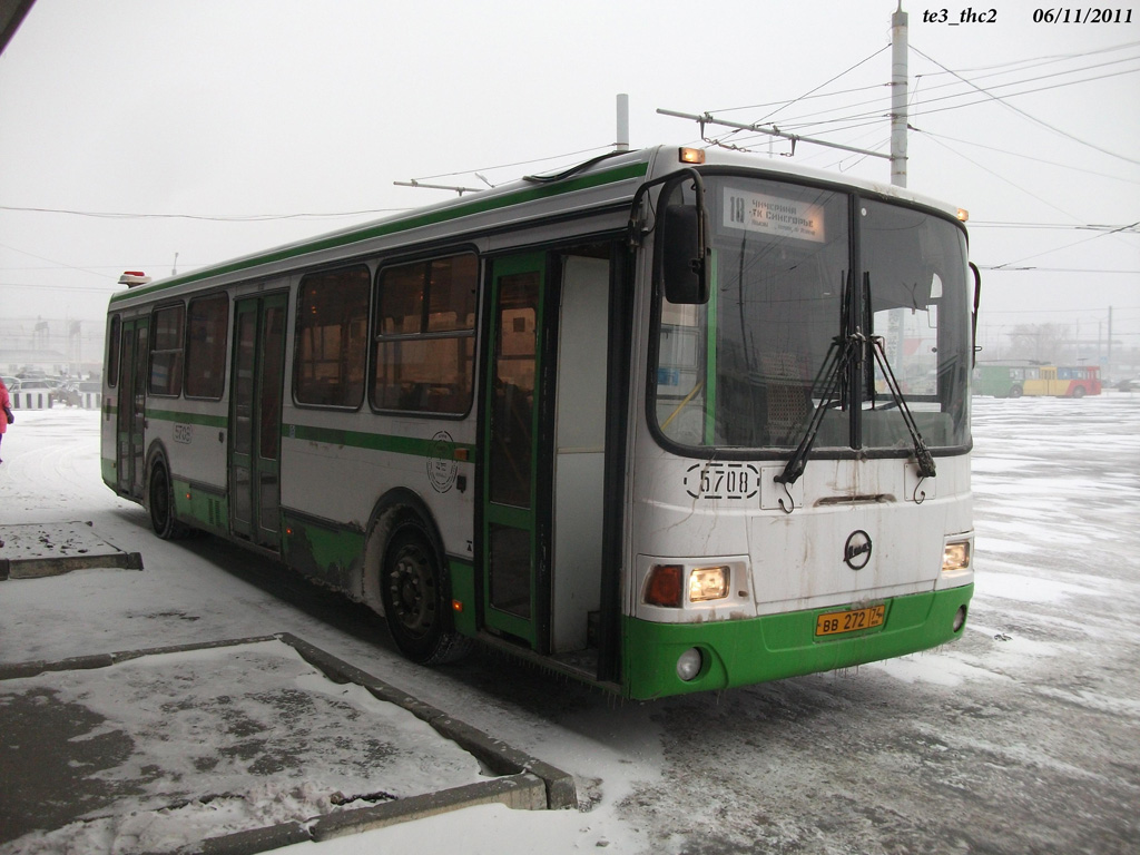 Челябинская область, ЛиАЗ-5256.26 № 5708