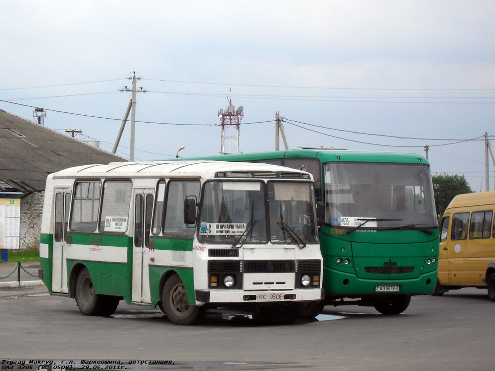 Vitebsk region, PAZ-32051-110 # 40207