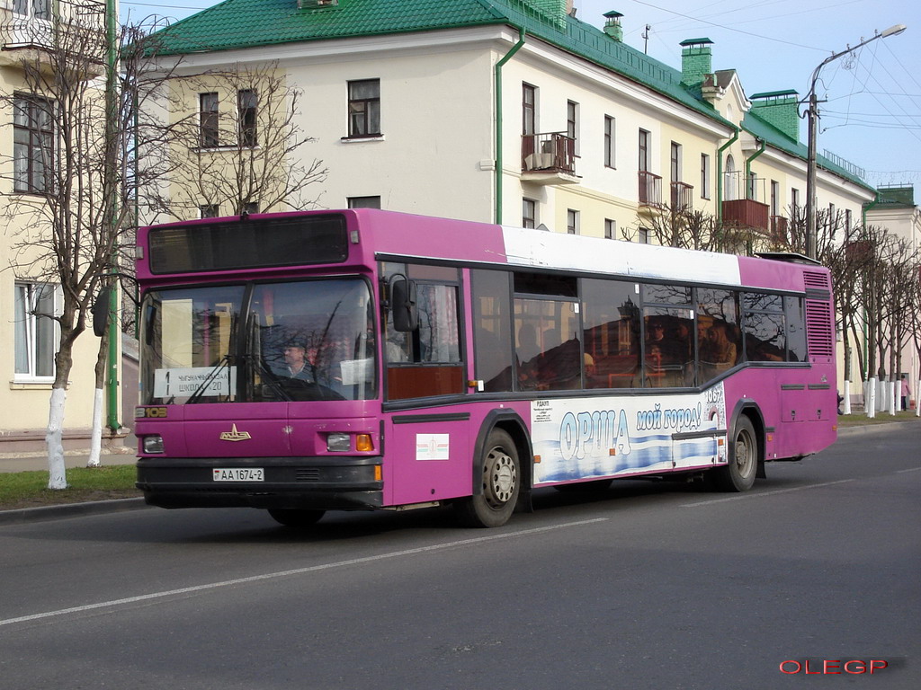 Витебская область, МАЗ-103.061 № АА 1674-2