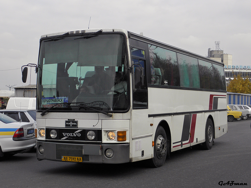 Днепропетровская область, Van Hool T8 Alizée 310 № AE 7592 AA