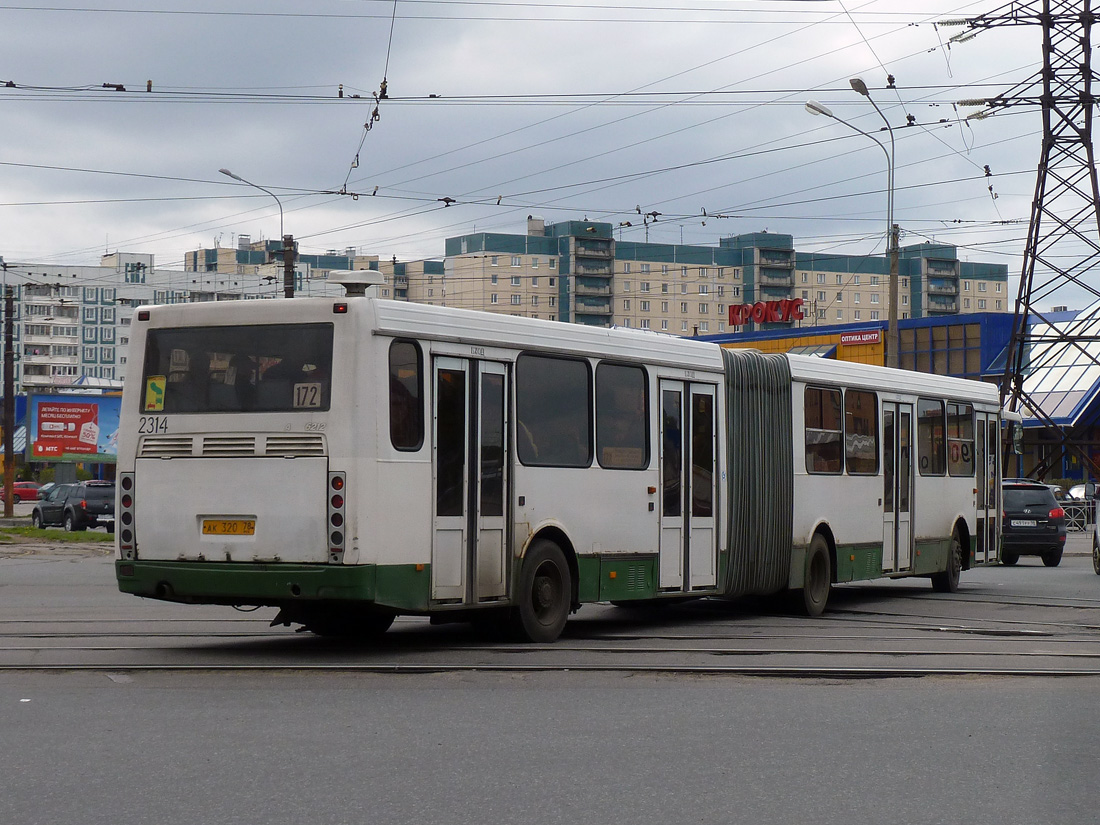 Санкт-Петербург, ЛиАЗ-6212.00 № 2314