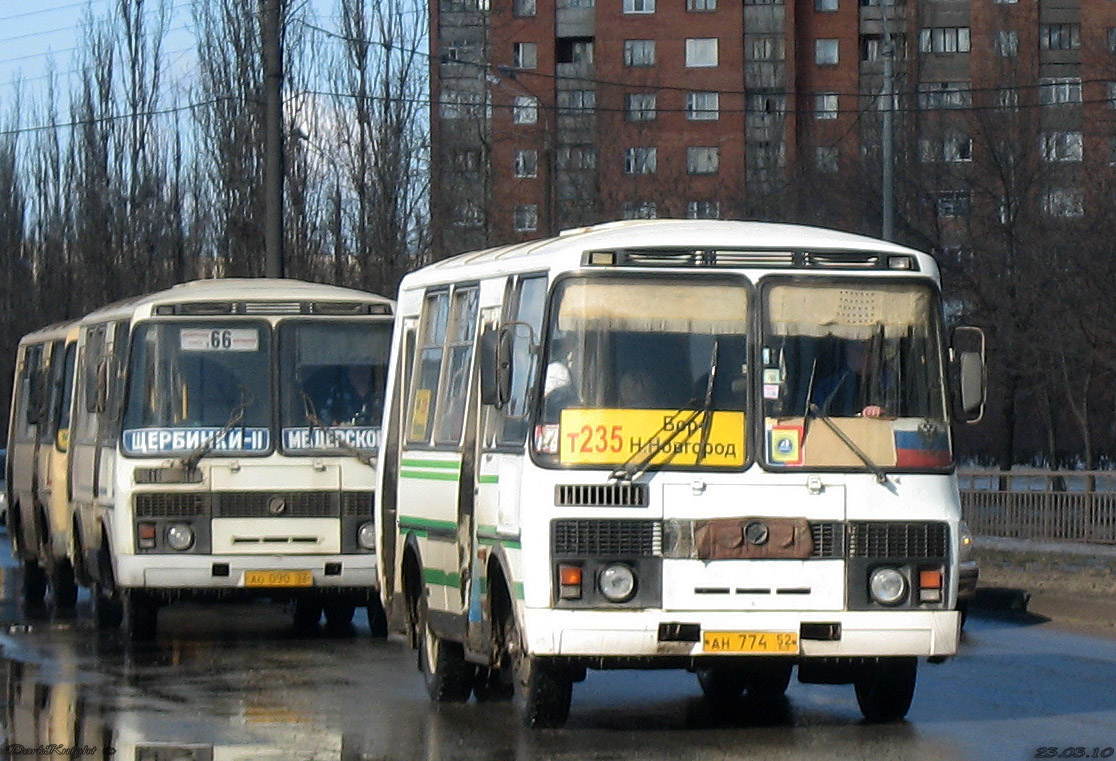 Нижегородская область, ПАЗ-32054 № АН 774 52