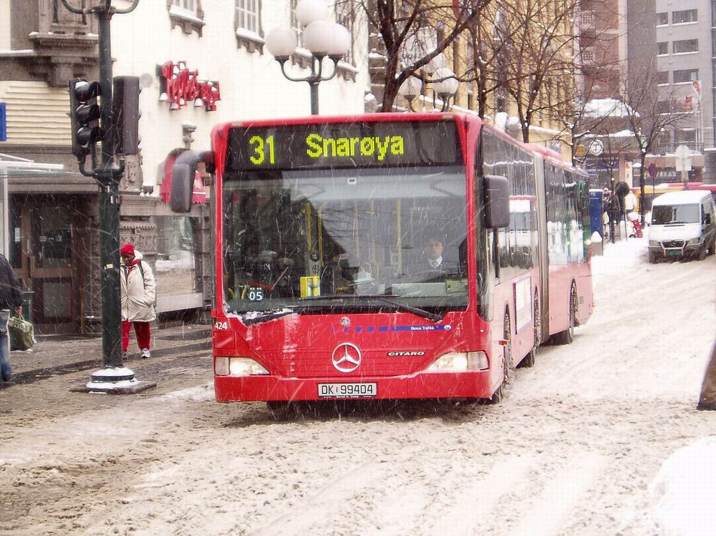 Норвегия, Mercedes-Benz O530G Citaro G № 424