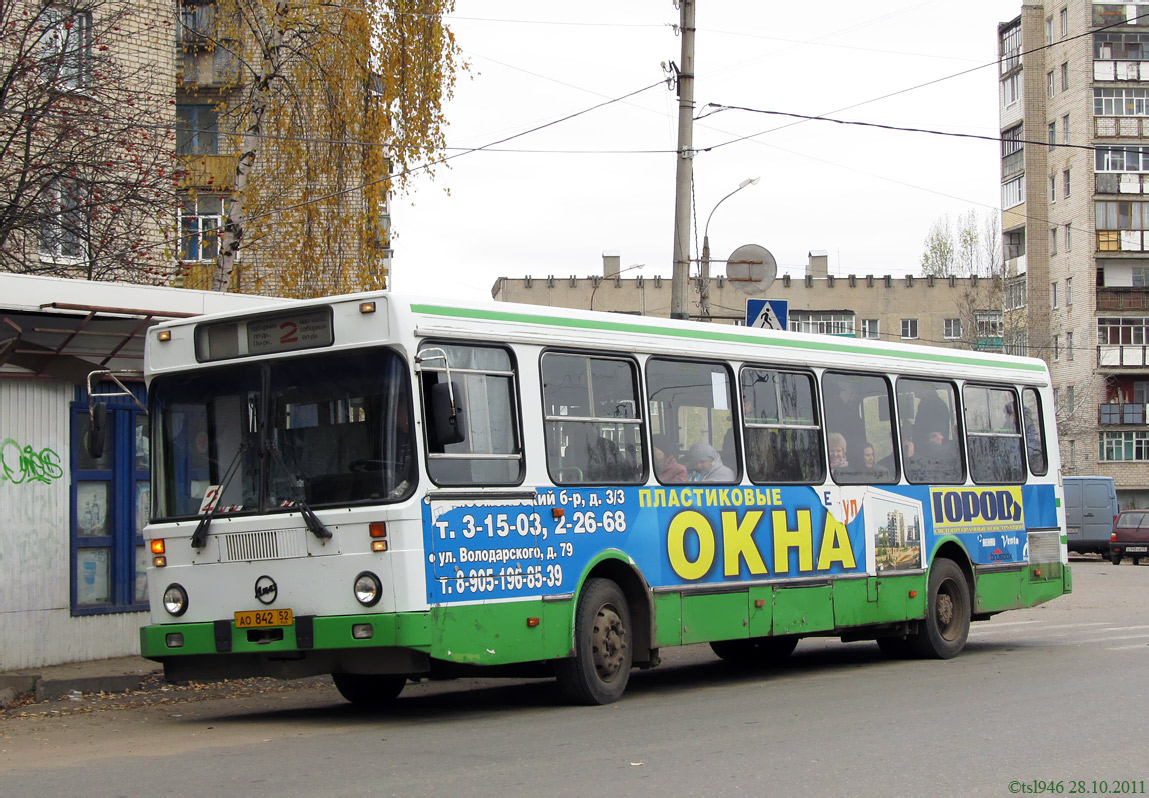 Нижегородская область, ЛиАЗ-5256.40 № АО 842 52