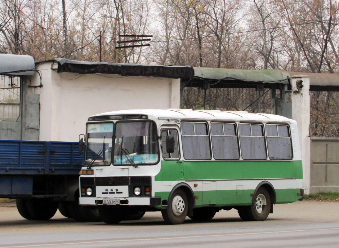 Нижегородская область, ПАЗ-3205 (00) № Е 732 ВМ 52