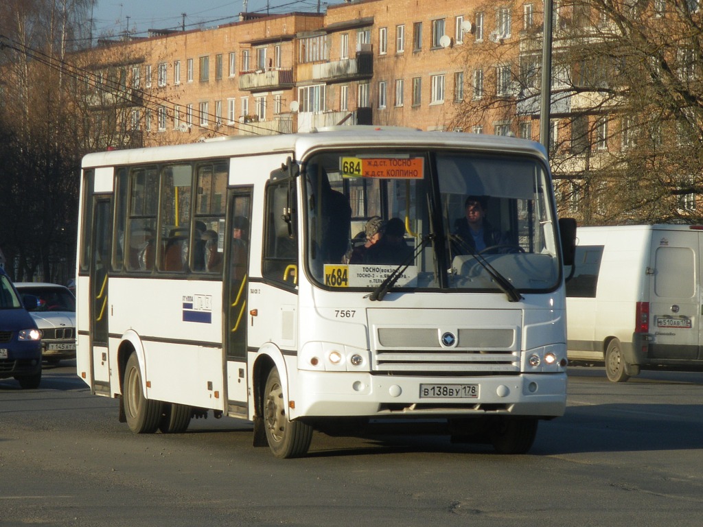 Ленинградская область, ПАЗ-320412-05 № 7567