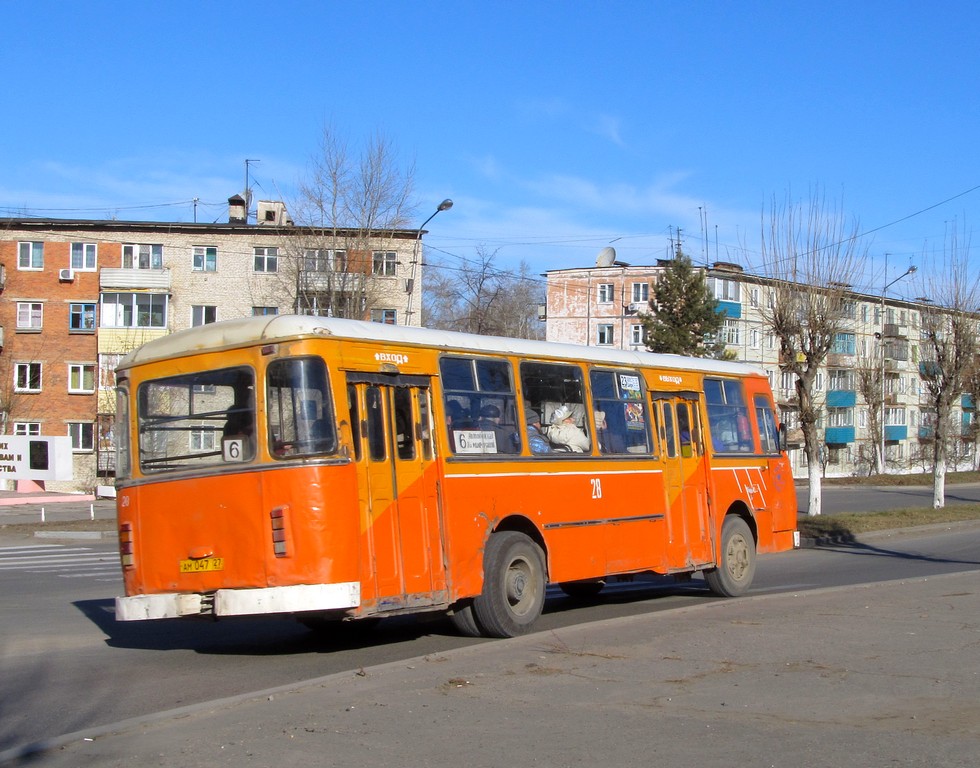 Хабаровский край, ЛиАЗ-677М № 28