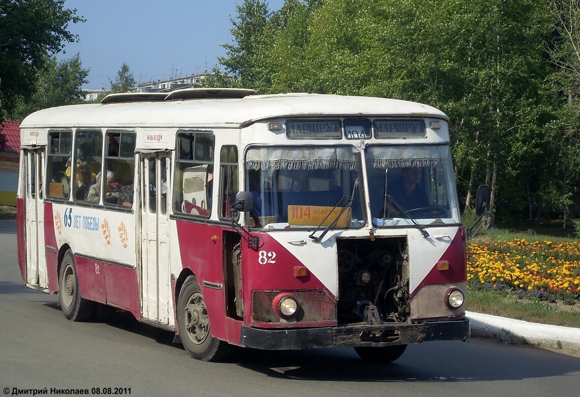 Хабаровський край, ЛиАЗ-677М № 82