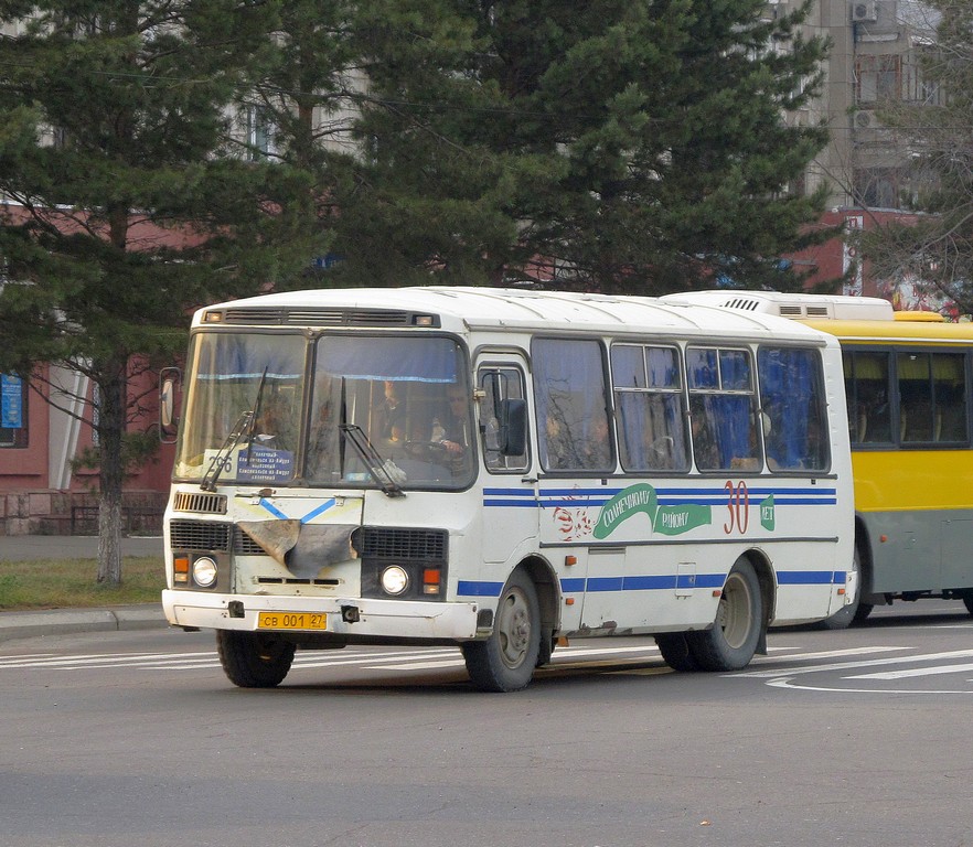 Хабаровский край, ПАЗ-3205-110 № 106