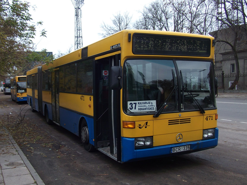 Литва, Mercedes-Benz O405G № 471