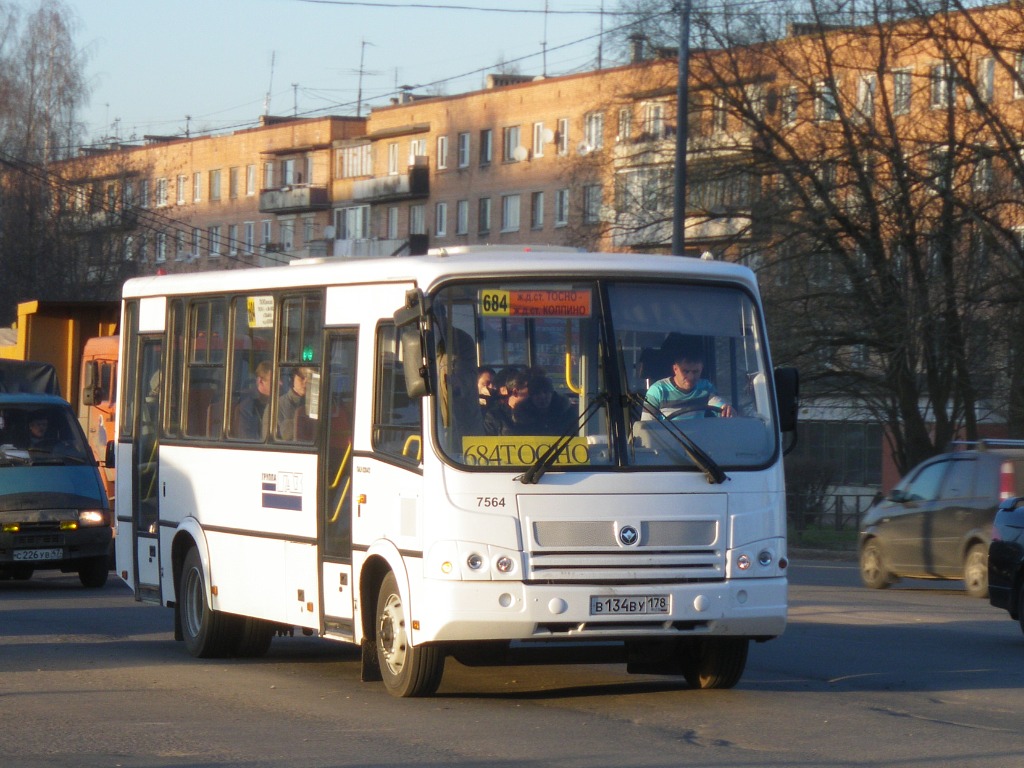 Ленинградская область, ПАЗ-320412-05 № 7564