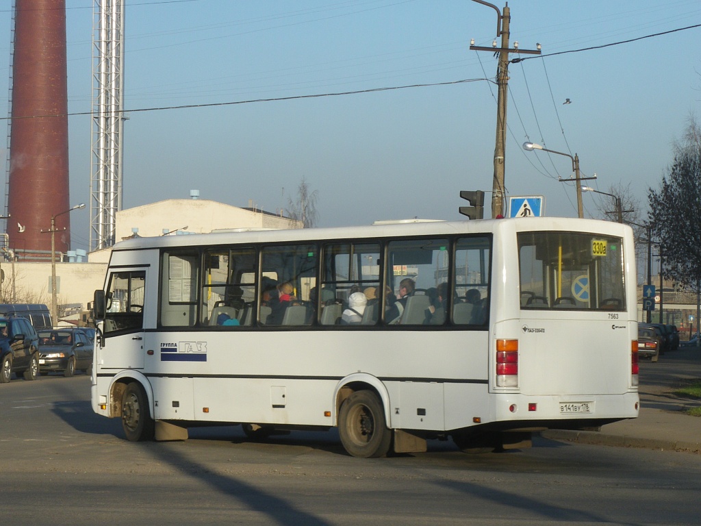 Ленинградская область, ПАЗ-320412-05 № 7563