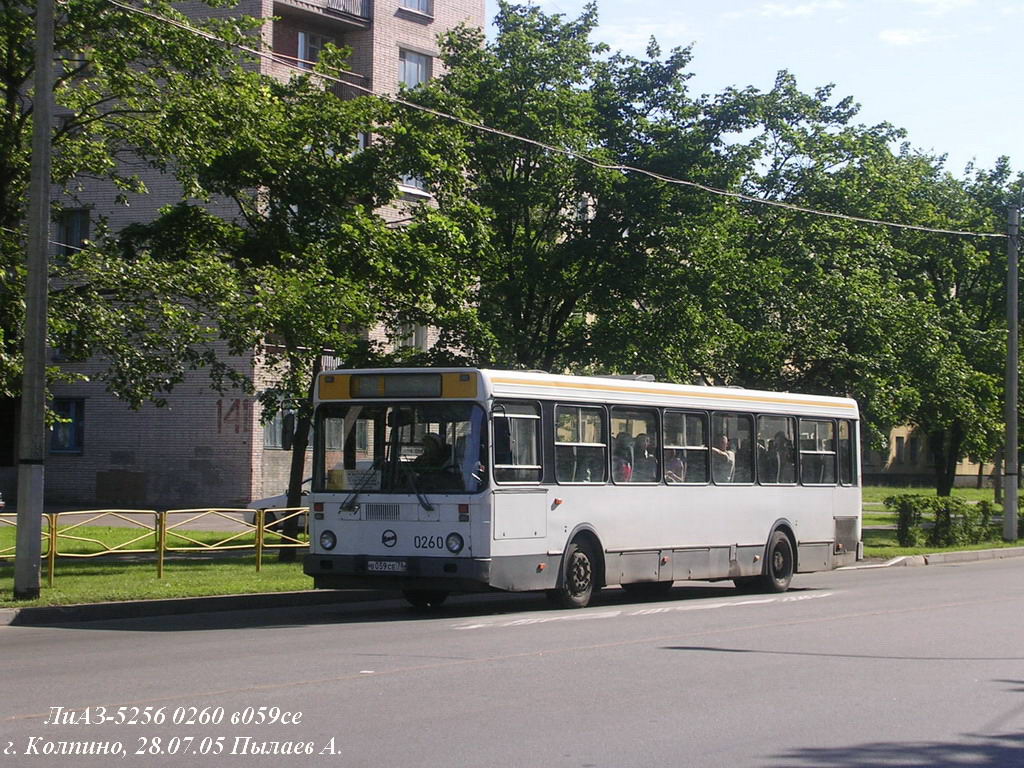 Санкт-Петербург, ЛиАЗ-5256.00-11 № 0260