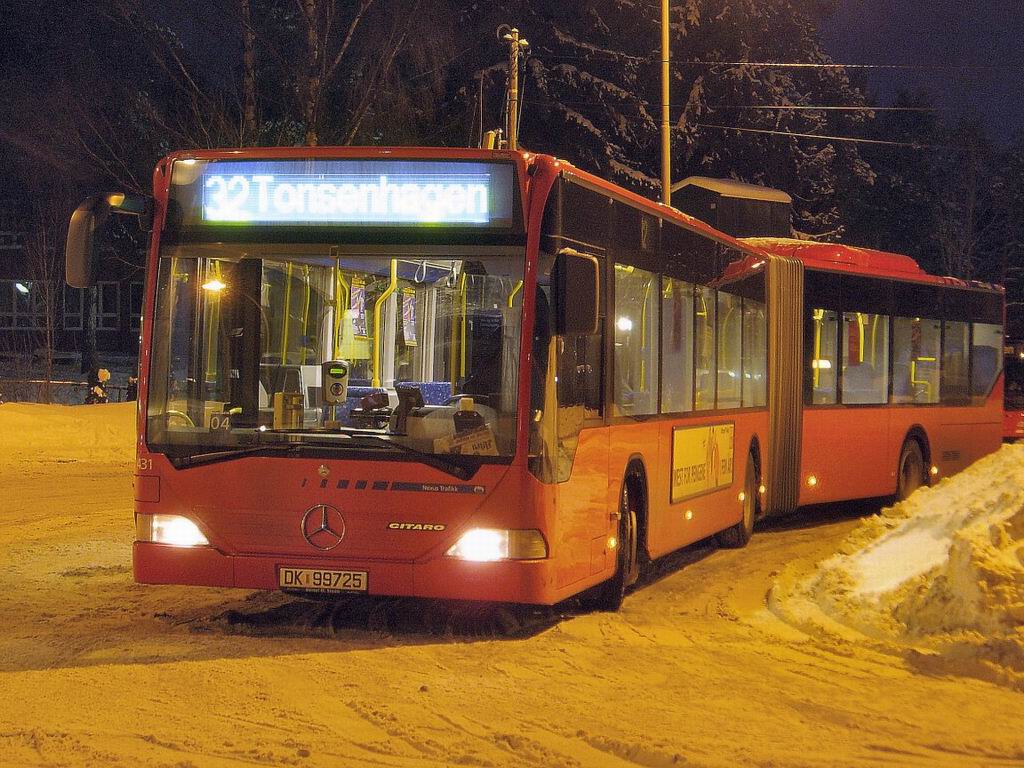 Норвегия, Mercedes-Benz O530G Citaro G № 431