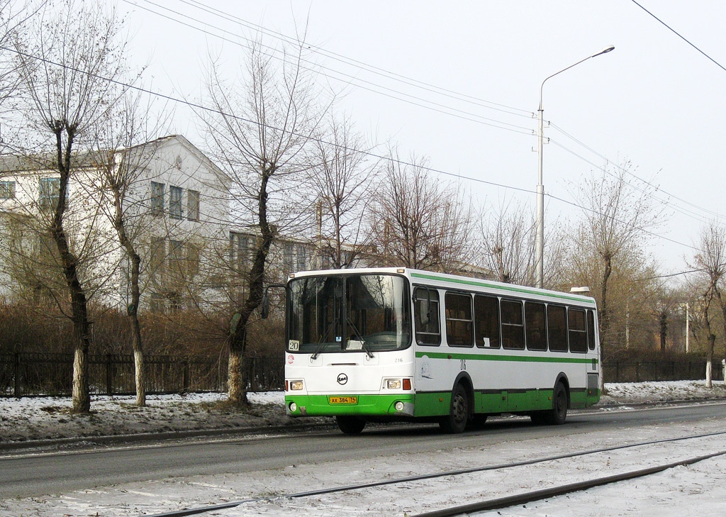 Челябинская область, ЛиАЗ-5256.35 № 216