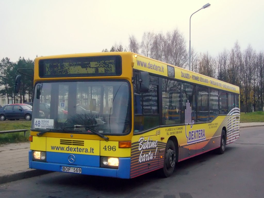 Литва, Mercedes-Benz O405N2 № 496