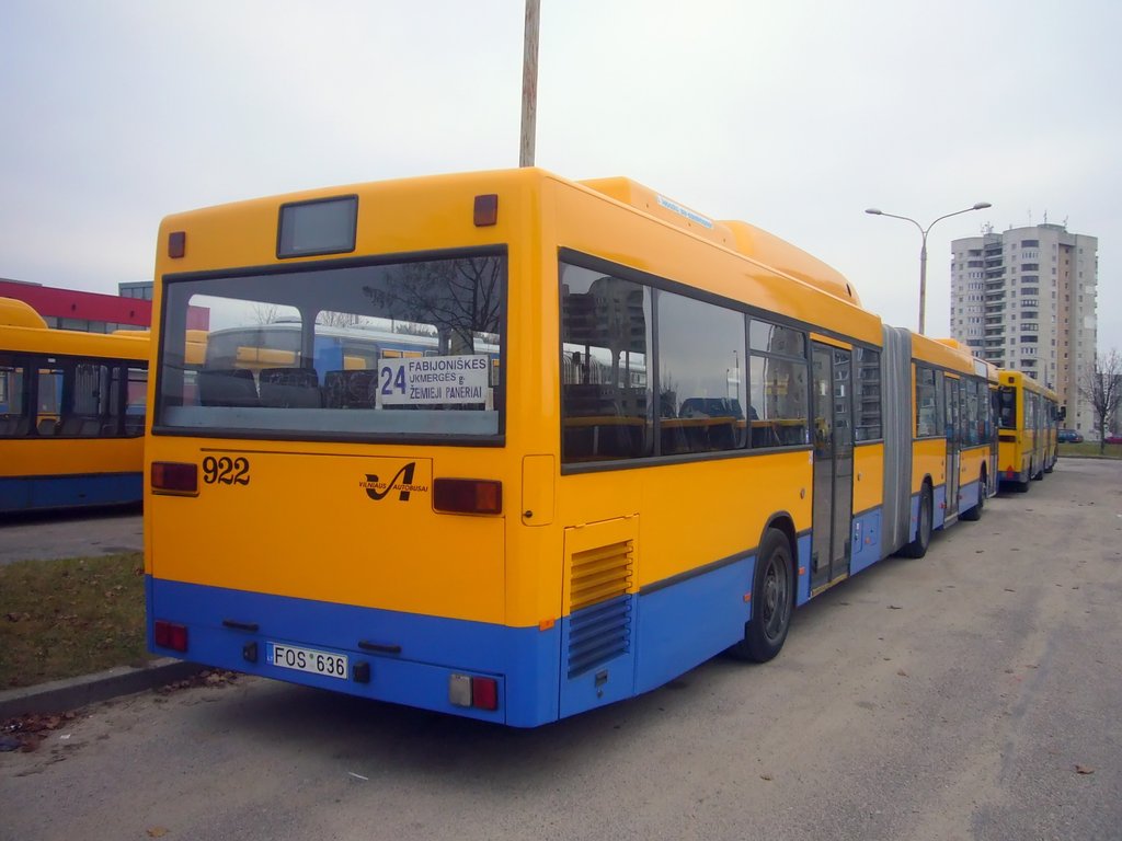 Литва, Mercedes-Benz O405GN2 CNG № 922