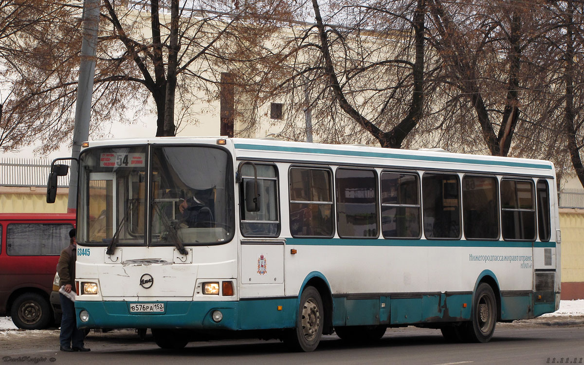 Нижегородская область, ЛиАЗ-5256.25 № 63445