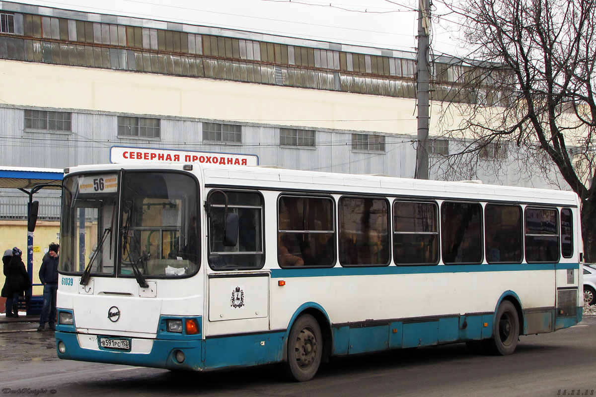 Нижегородская область, ЛиАЗ-5256.26 № 61039