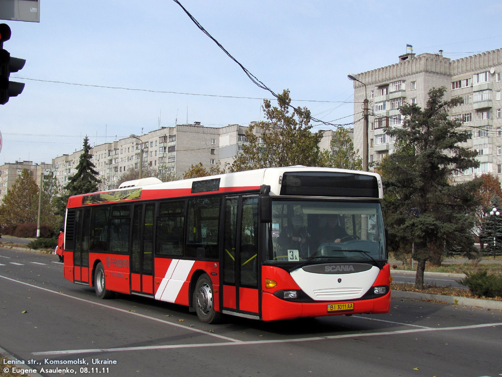 Полтавская область, Scania OmniCity I № BI 3011 AA