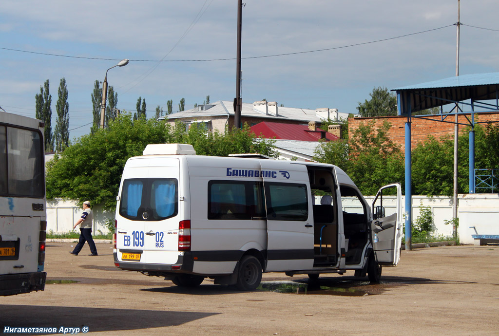 Башкортостан, 906.655 (Mercedes-Benz Sprinter 515CDI) № ЕВ 199 02