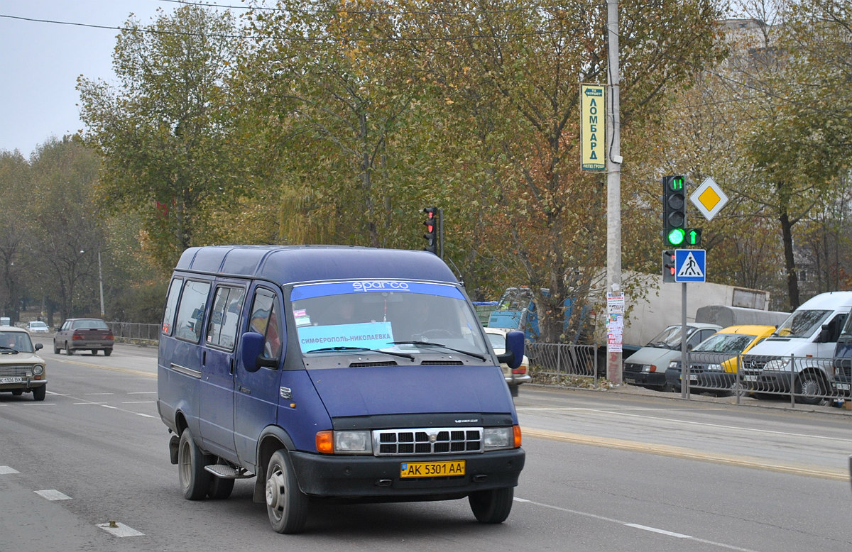 Республика Крым, ГАЗ-2705 (Y7D) № AK 5301 AA