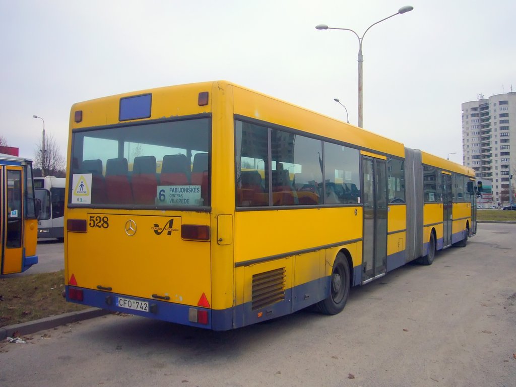 Літва, Mercedes-Benz O405G № 528