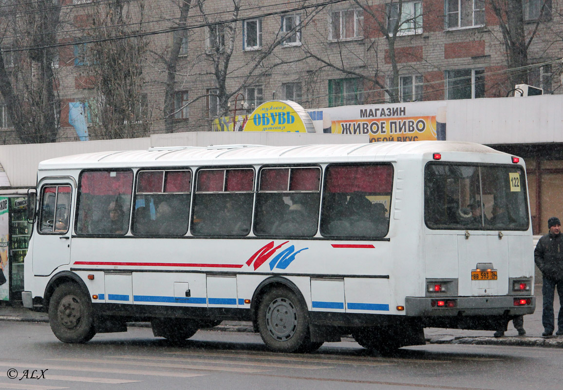 Воронежская область, ПАЗ-4234 № ВВ 593 36