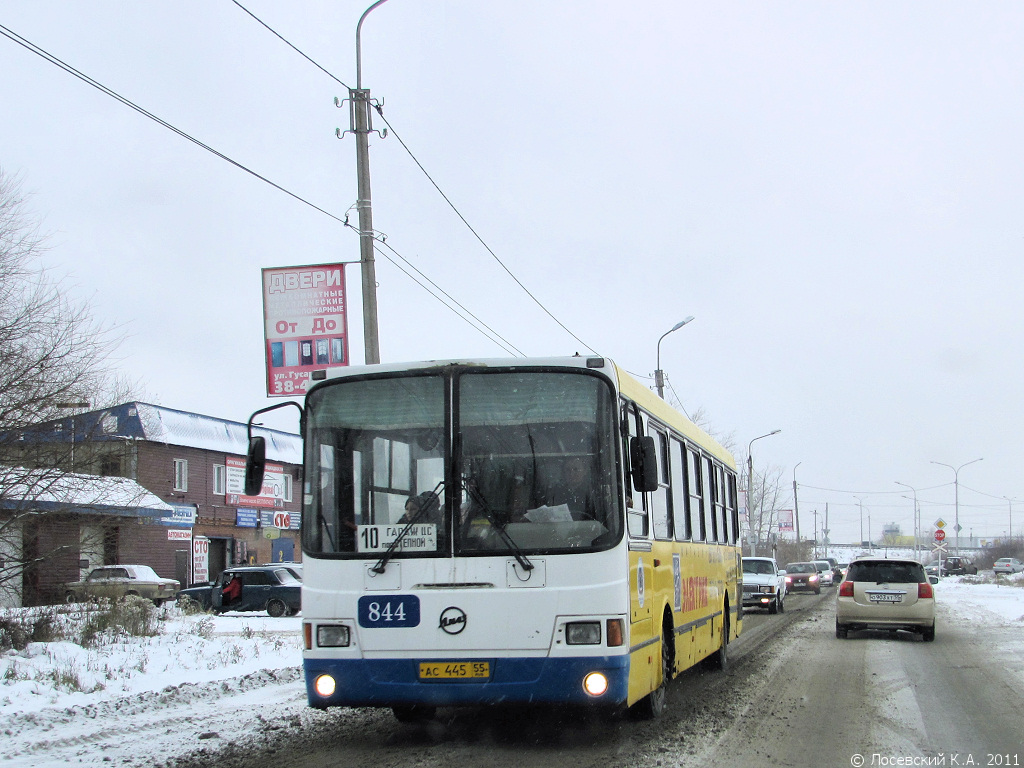 Омская область, ЛиАЗ-5256.45 № 844