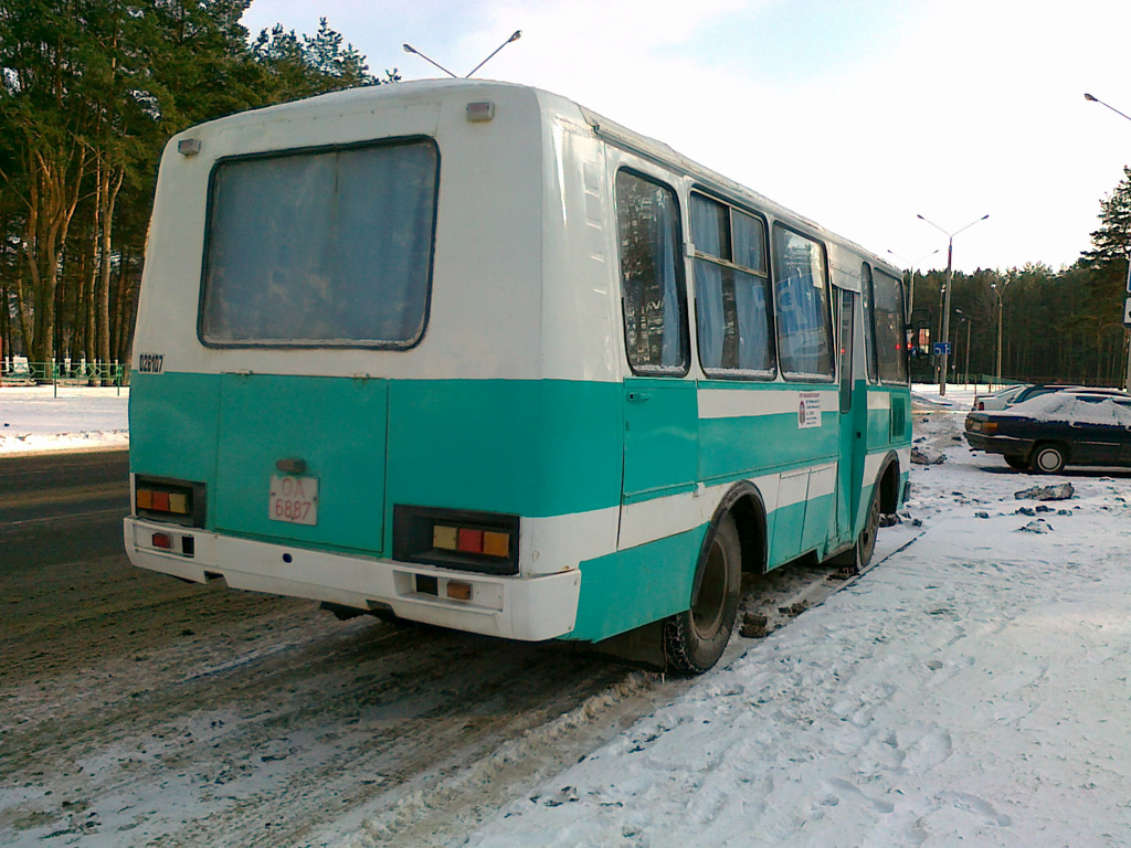 Минская область, ПАЗ-3205*  (двери 2-1) № 026107