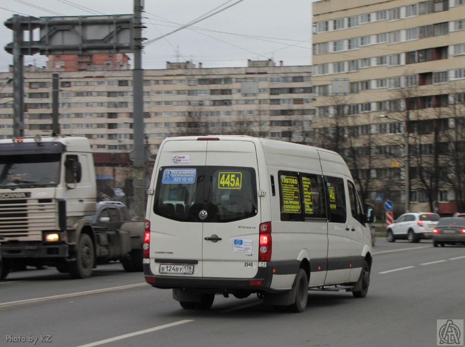 Санкт-Петербург, БТД-2219 (Volkswagen Crafter) № 2948