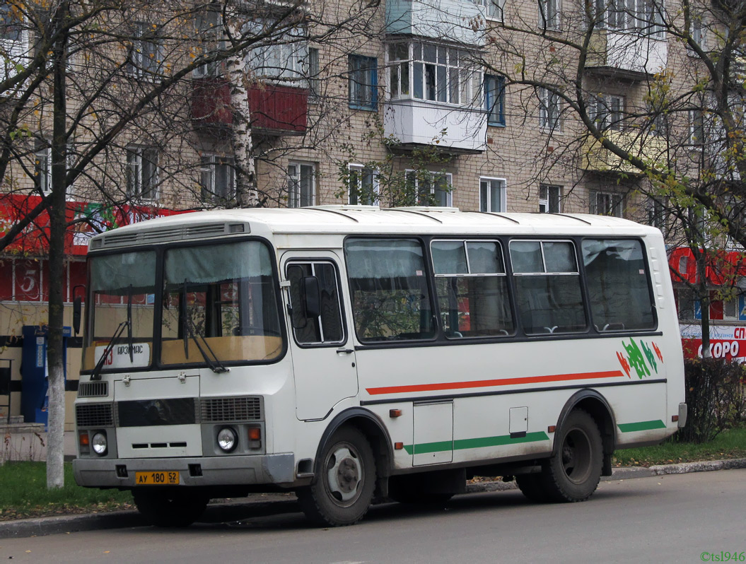 Нижегородская область, ПАЗ-32054 № АУ 180 52