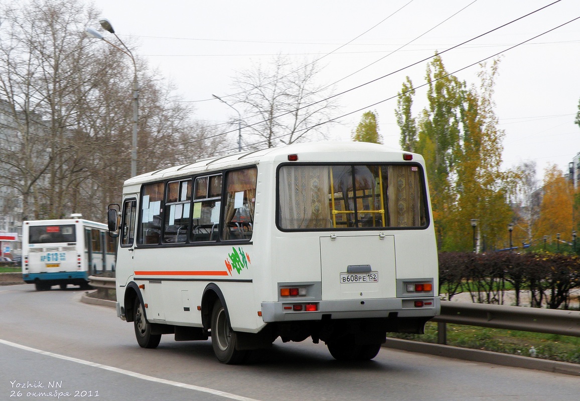 Нижегородская область, ПАЗ-32054 № В 608 РЕ 152