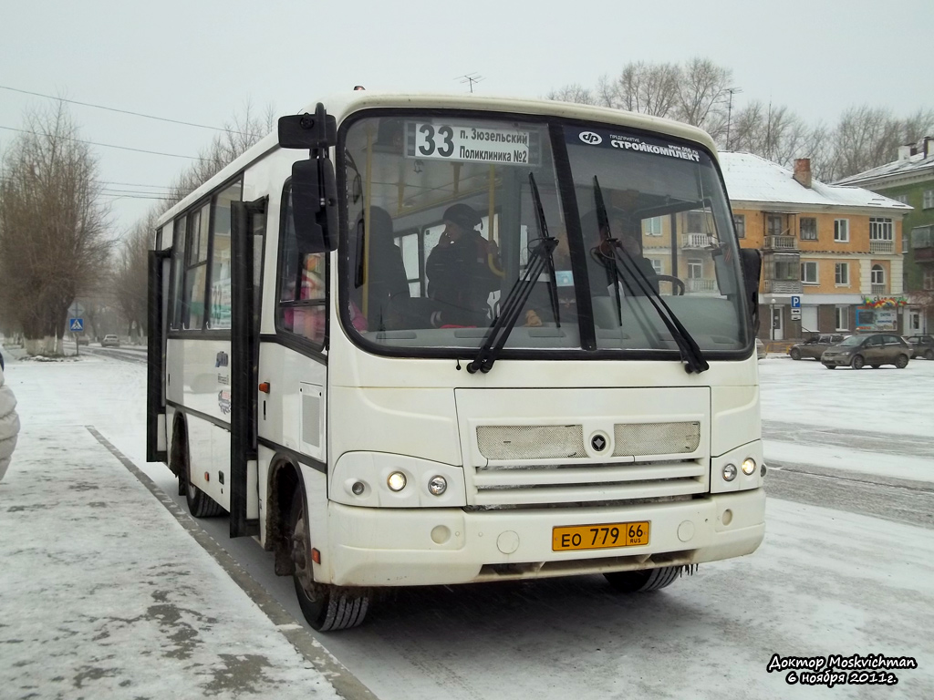 Свердловская область, ПАЗ-320402-03 № ЕО 779 66