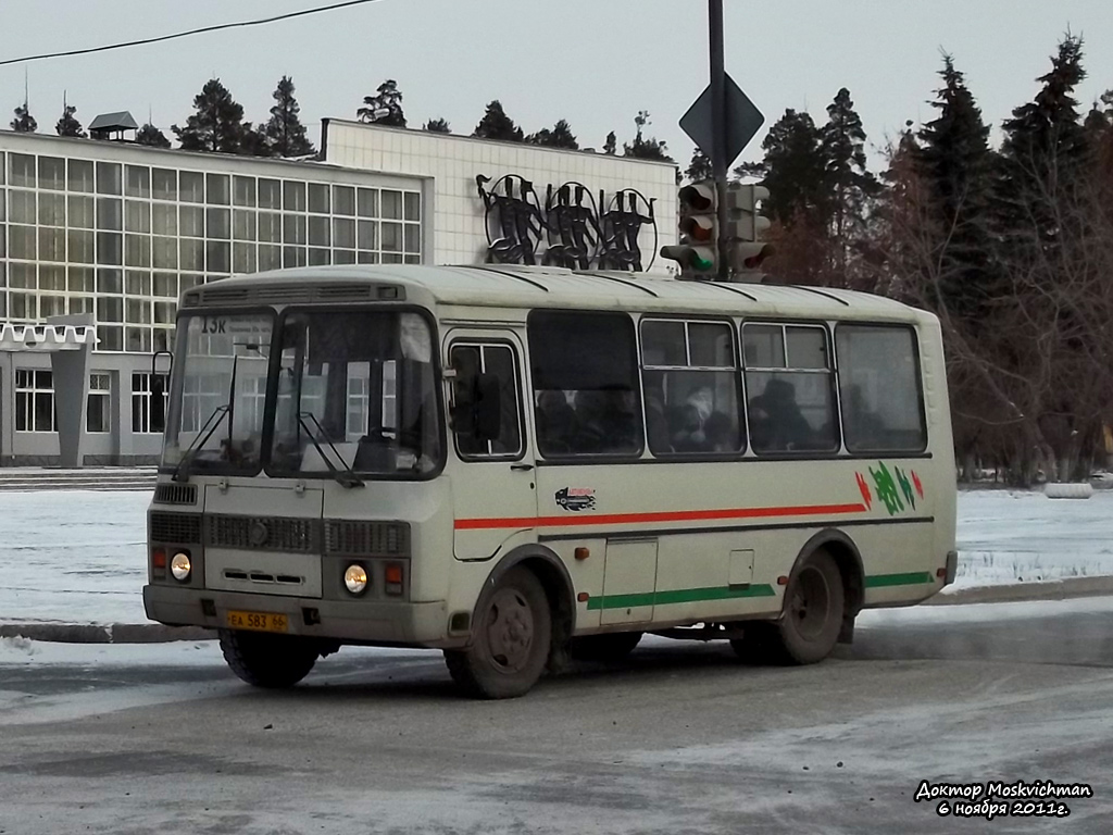 Свердловская область, ПАЗ-32054 № ЕА 583 66