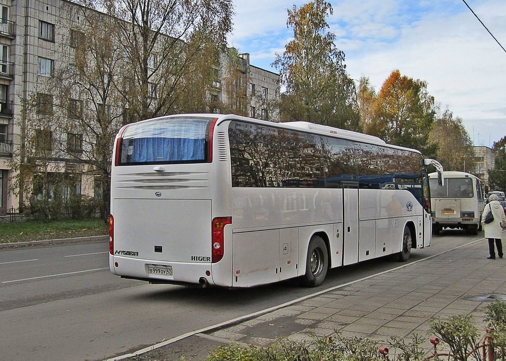 Ленинградская область, Higer KLQ6119TQ № В 999 ОУ 47