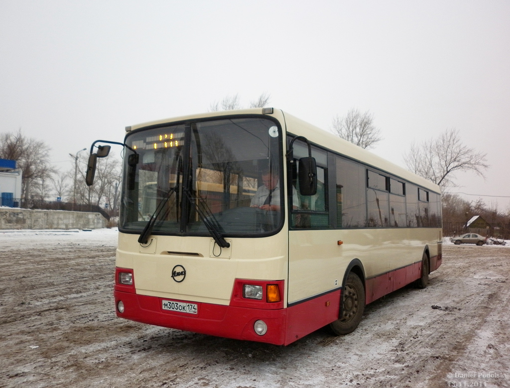 Chelyabinsk region, LiAZ-5256.53 № 5814